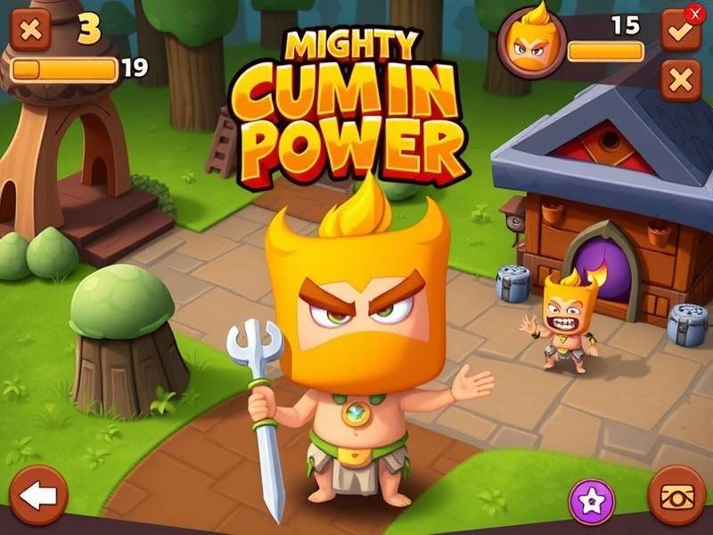 Mighty Cumin Power Gameplay Scene